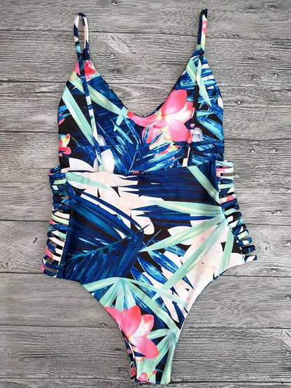 Printed One-piece Swimwear