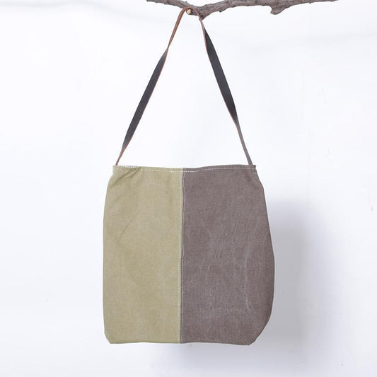 Casual Colour Block Casual Tote Women Shoulder Bag