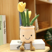 35 cm Yellow Tulip