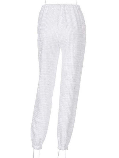 Plaid Sexy Fashion Sports Suits