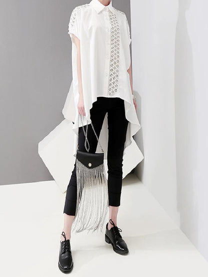 Loose Swallow Tail Shirt