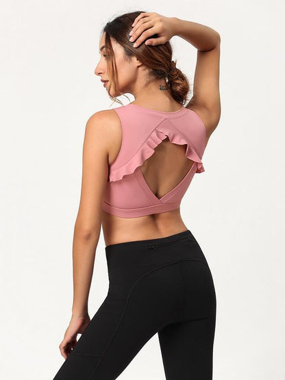 Back Hollow Yoga Tanks