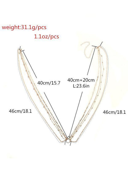 Bohemia Multilayer Body Chain Accessories