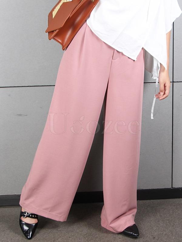 Loose Wide-leg Pants