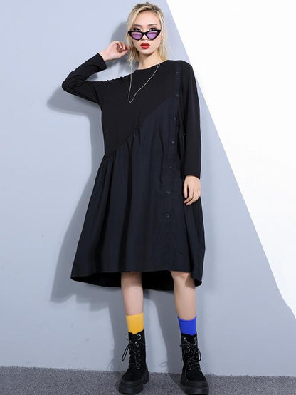 Casual Split-joint Dress