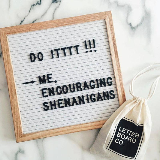 Felt Letterboard Photo Frame Home Decoration