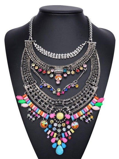 Bohemia Vintage Exaggeration Necklaces Accessories