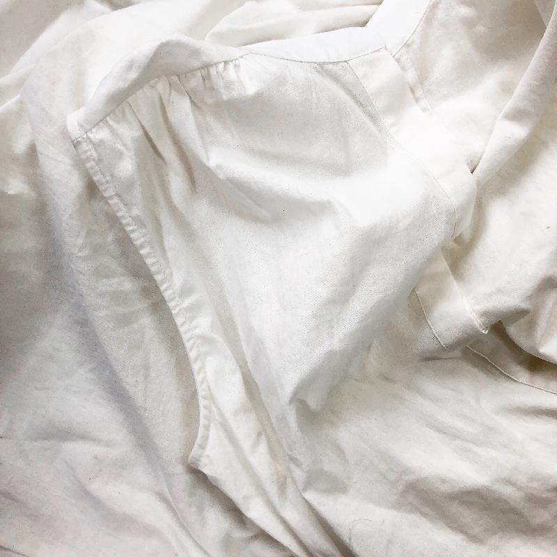 Simple White Sleeveless Stand Collar Long Dress