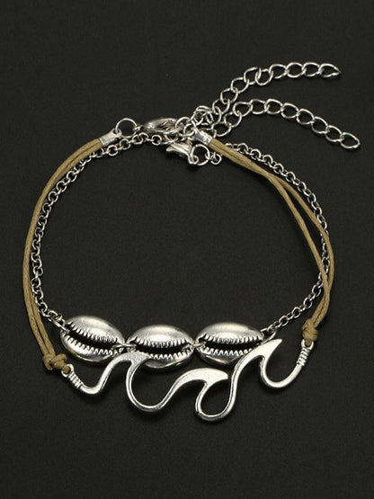 Vintage Circle Shell Footchain Accessories