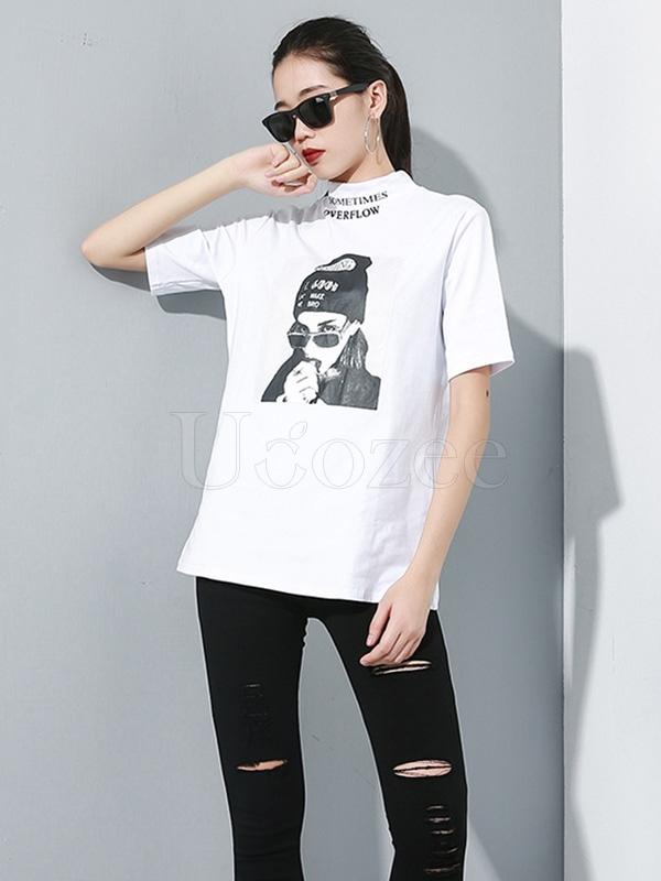 Comfortable Printed T-shirt