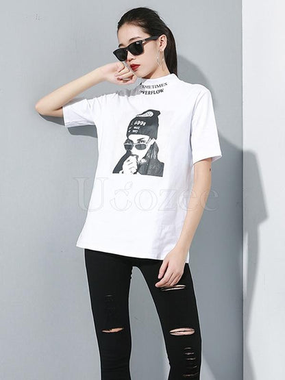 Comfortable Printed T-shirt