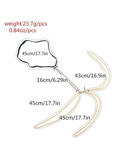 Sexy Multilayer Leg Chains Accessories
