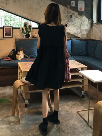 Elegant V-neck Two Wear Before And After Dress