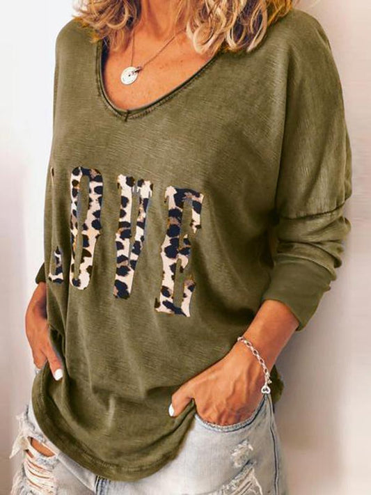 Round Neck Printed T-shirt