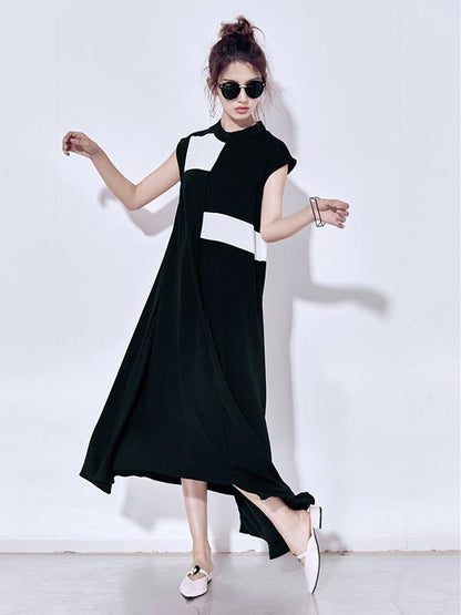 Casual Split-joint Long Dress