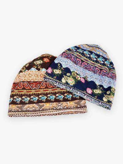 Bohemia Cotton Floral Hood Accessories