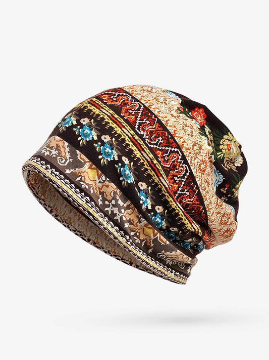 Bohemia Cotton Floral Hat Accessories