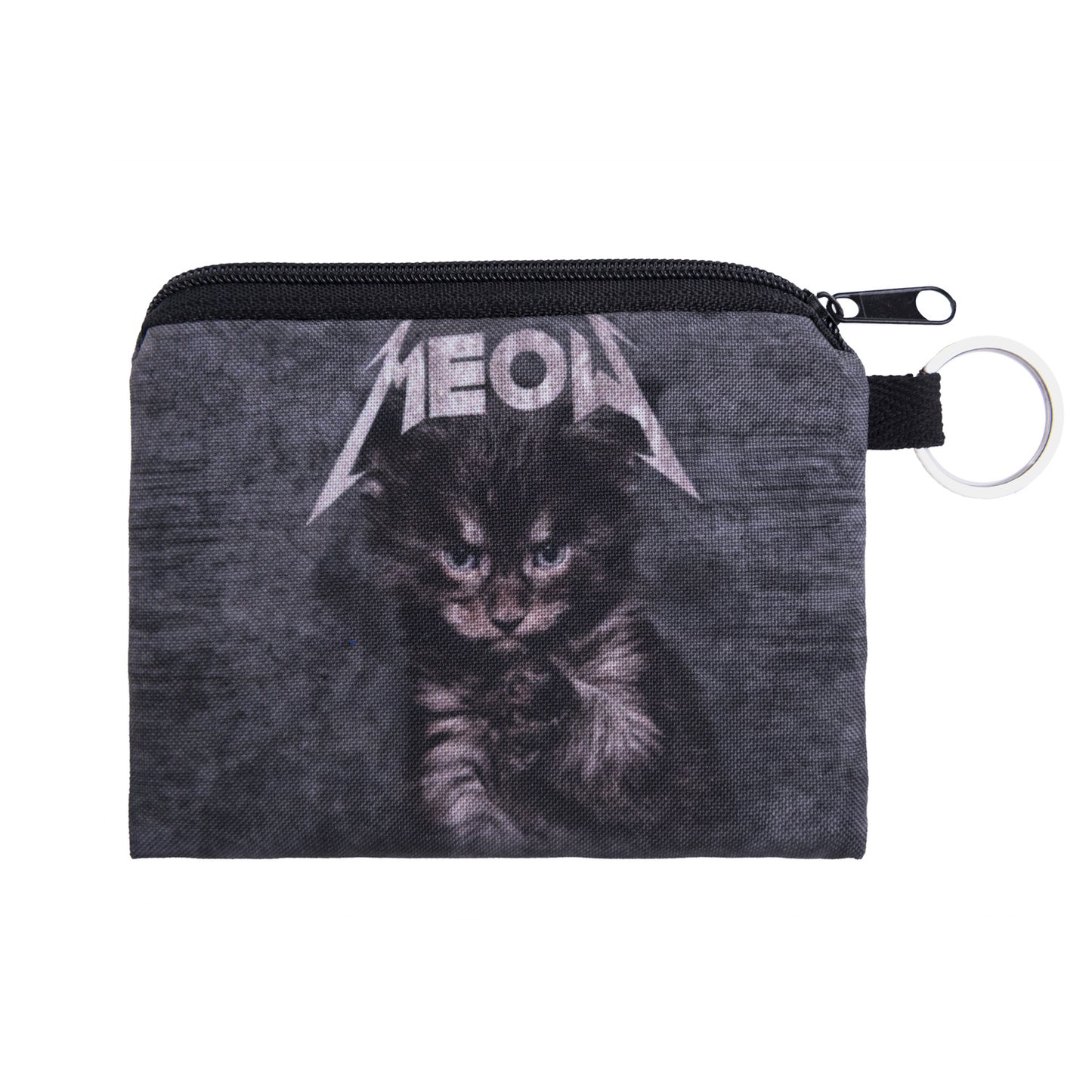 Printed change bag multi-function key card bag