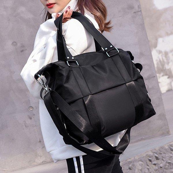 Large Capacity Handbag Tote Light Weight Oxford Shoulder Bag