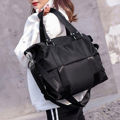 Large Capacity Handbag Tote Light Weight Oxford Shoulder Bag