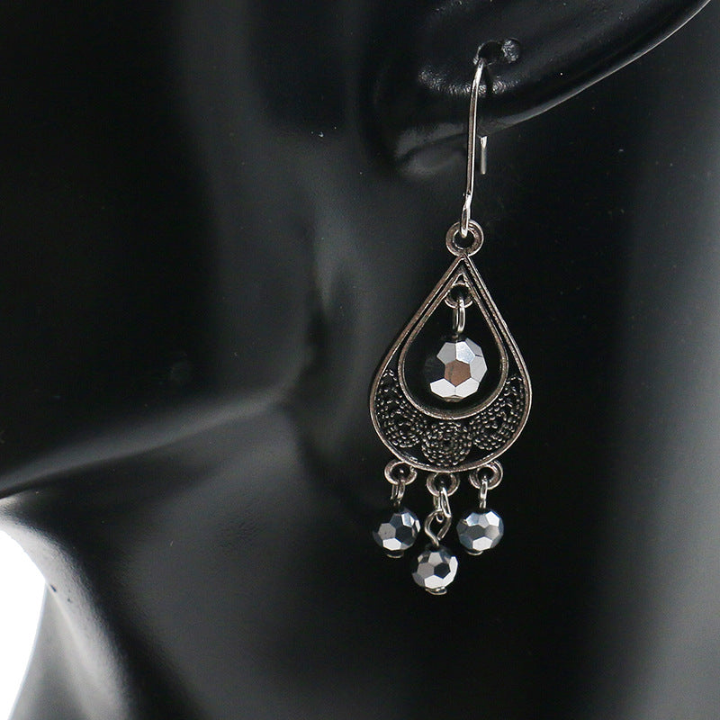 Tassel Crystal Earrings Tassel Pendant