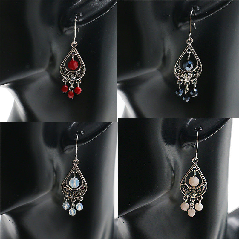 Tassel Crystal Earrings Tassel Pendant