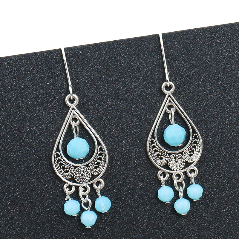 Tassel Crystal Earrings Tassel Pendant