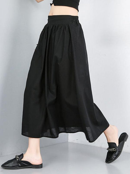 Beaded Split-side Skirt