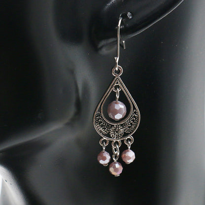 Tassel Crystal Earrings Tassel Pendant