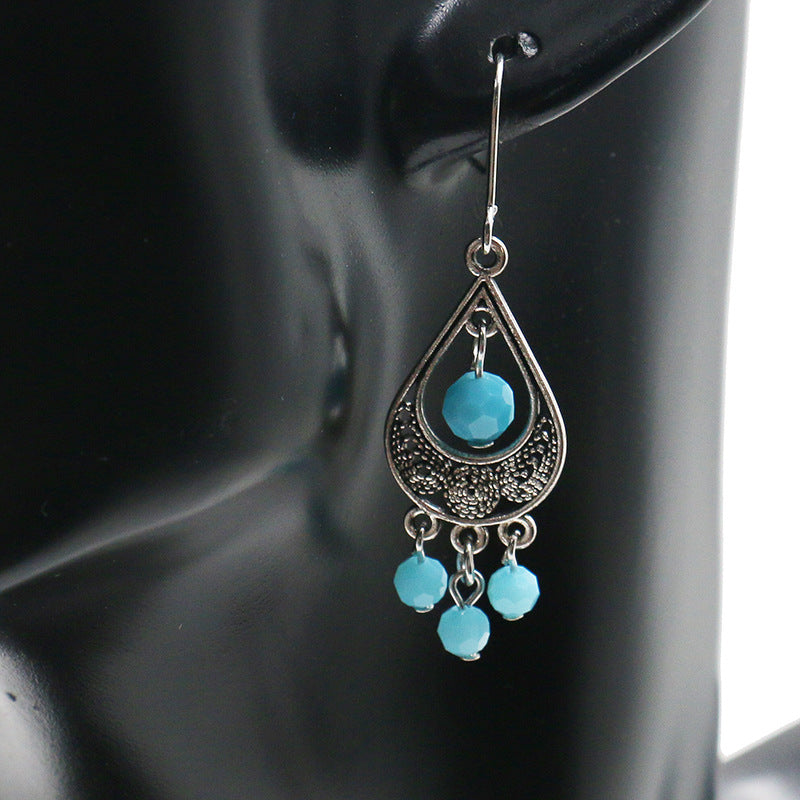 Tassel Crystal Earrings Tassel Pendant