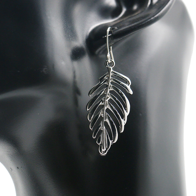 Simple Leaf Earrings