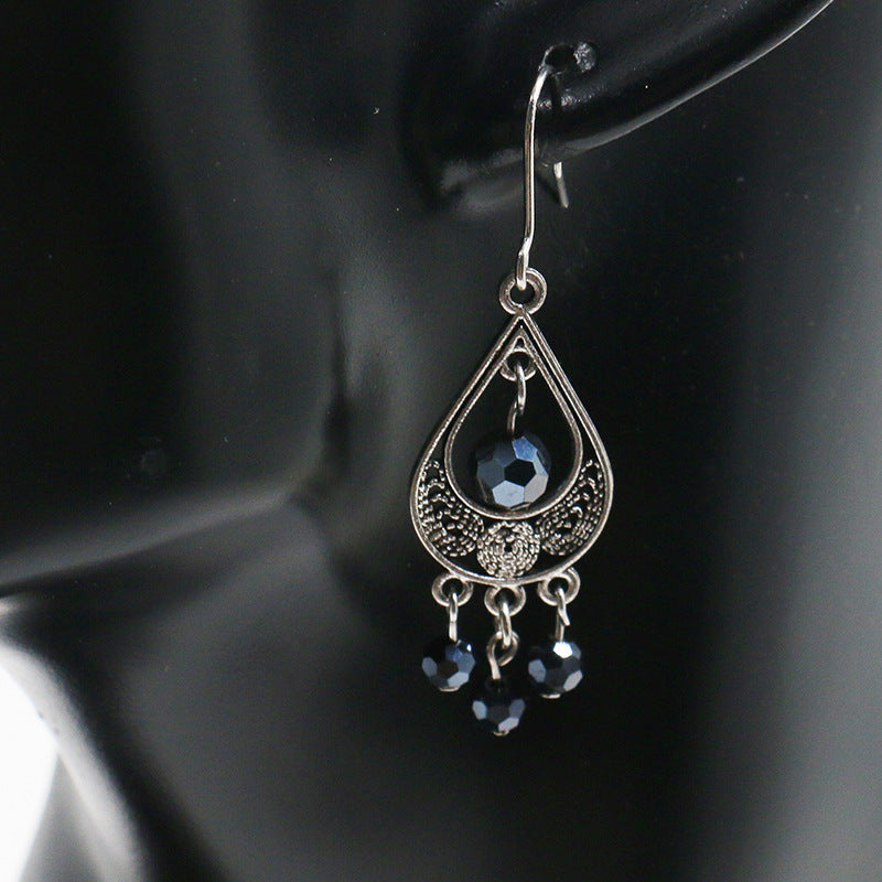 Tassel Crystal Earrings Tassel Pendant