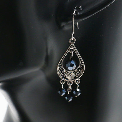 Tassel Crystal Earrings Tassel Pendant