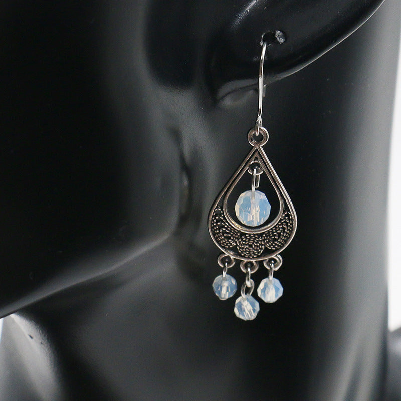 Tassel Crystal Earrings Tassel Pendant