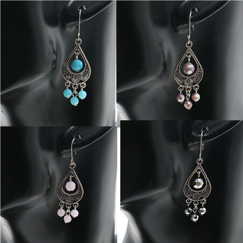 Tassel Crystal Earrings Tassel Pendant