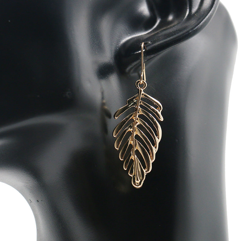 Simple Leaf Earrings