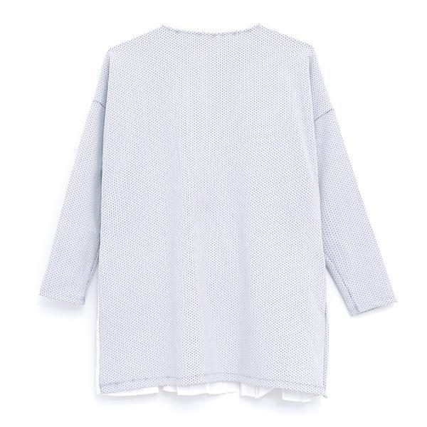 Casual Women Round Neck Long Sleeve Splicing Dress