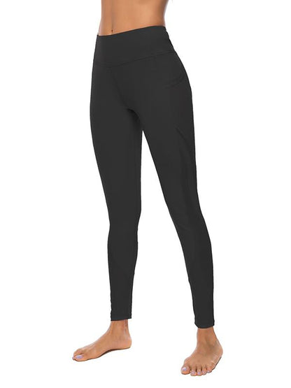 Mesh Pocket High Waist Yoga Leggings