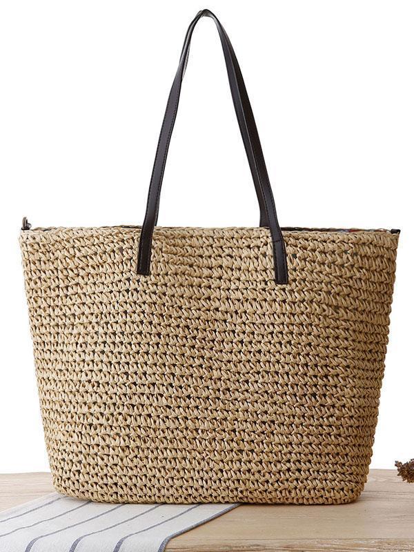 Classical Authentic Straw Plaited Original Bag