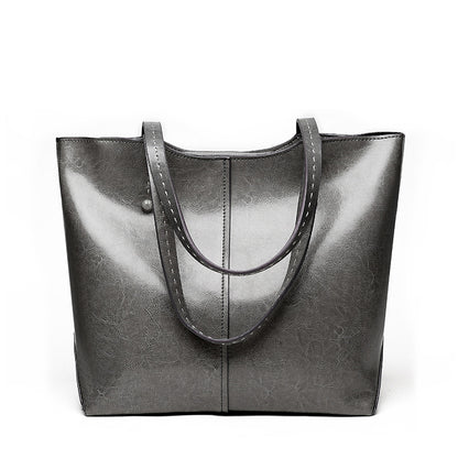 Women's bag leather handbag trend women's bag stiletto bag