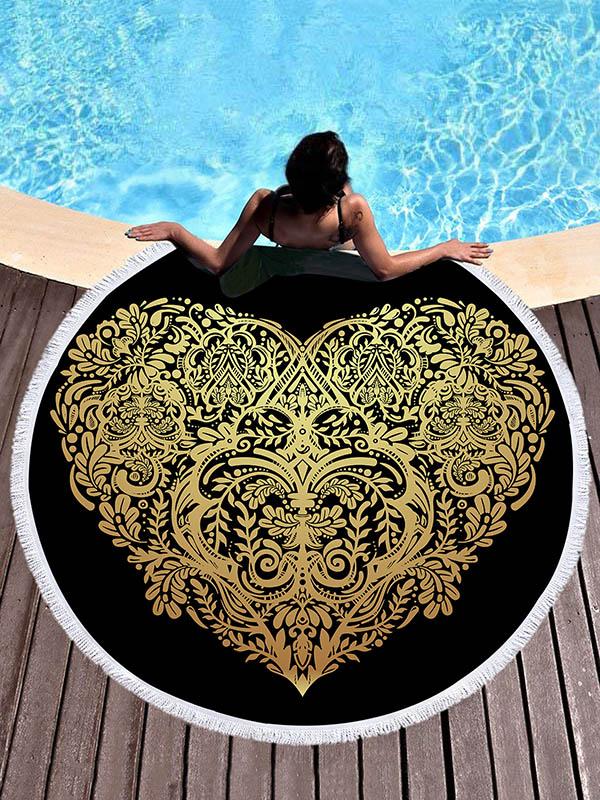 Ultrafine Gold Bronzed Beach Mat