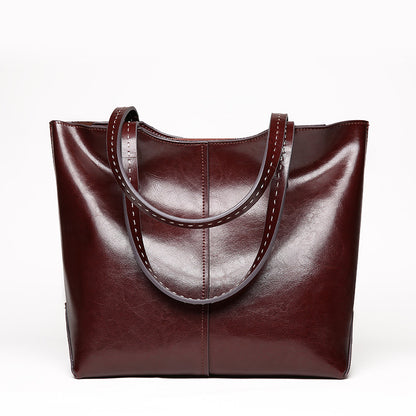 Women's bag leather handbag trend women's bag stiletto bag