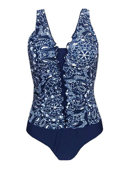 Digital Printed One-piece Swimsuit