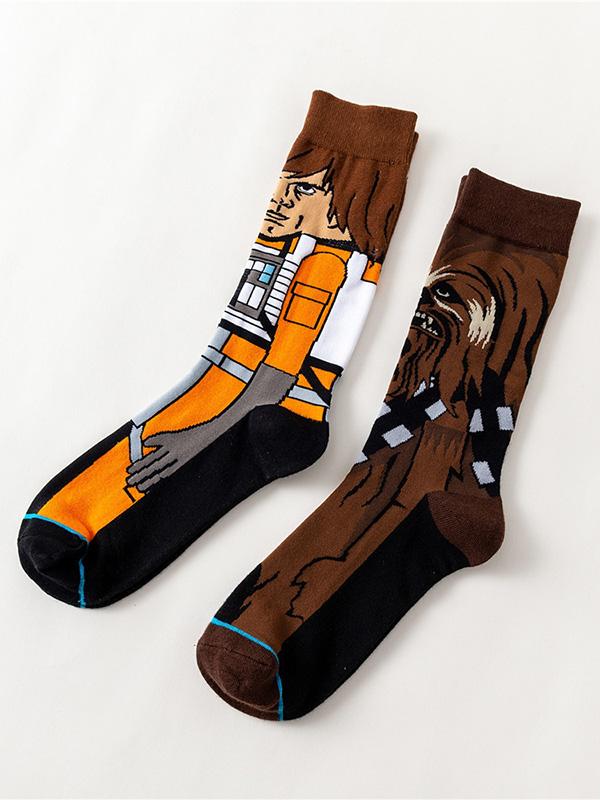 Star Wars Printing Casual Socks