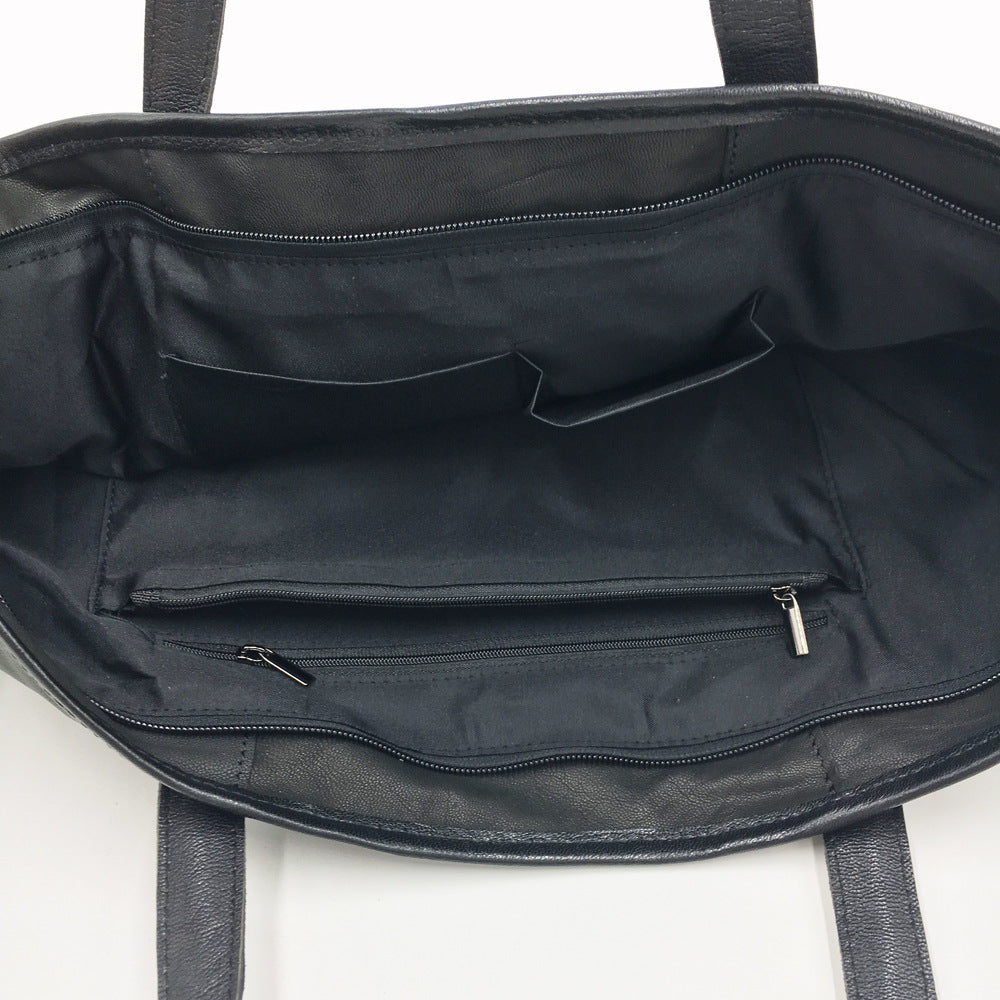 One shoulder messenger bag women's handbag color matching flower sheepskin bag