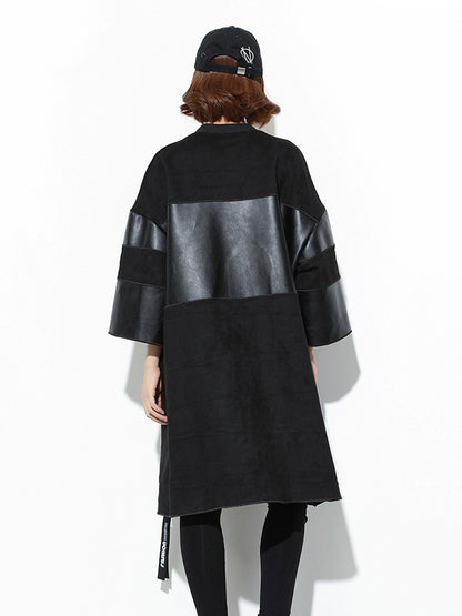 Causal Pu Split-joint Outwear