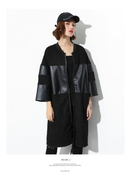 Causal Pu Split-joint Outwear