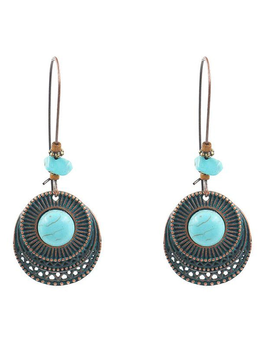 Vintage Fashion Bohemia Hollow Earrings