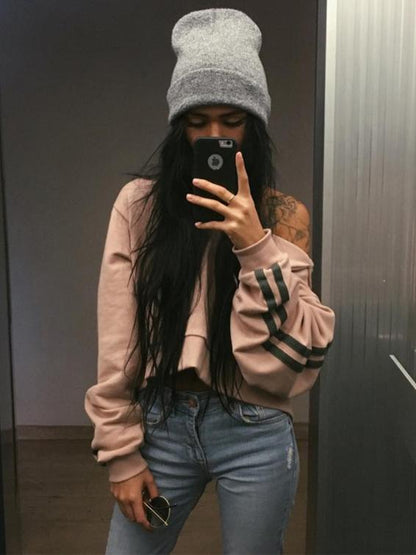 Loose Batwing Sleeves Hoodies&sweatshirts Tops