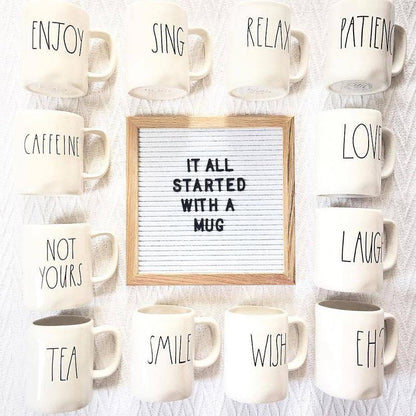 Felt Letterboard Photo Frame Home Decoration
